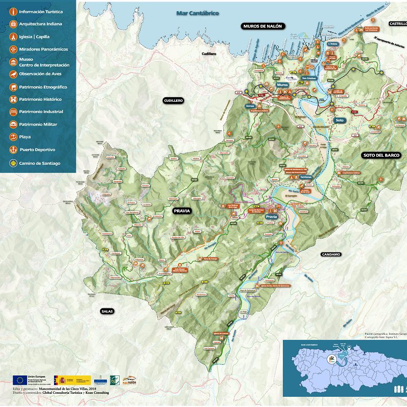 Mapa y Gu&iacute;a de Bajo Nal&oacute;n